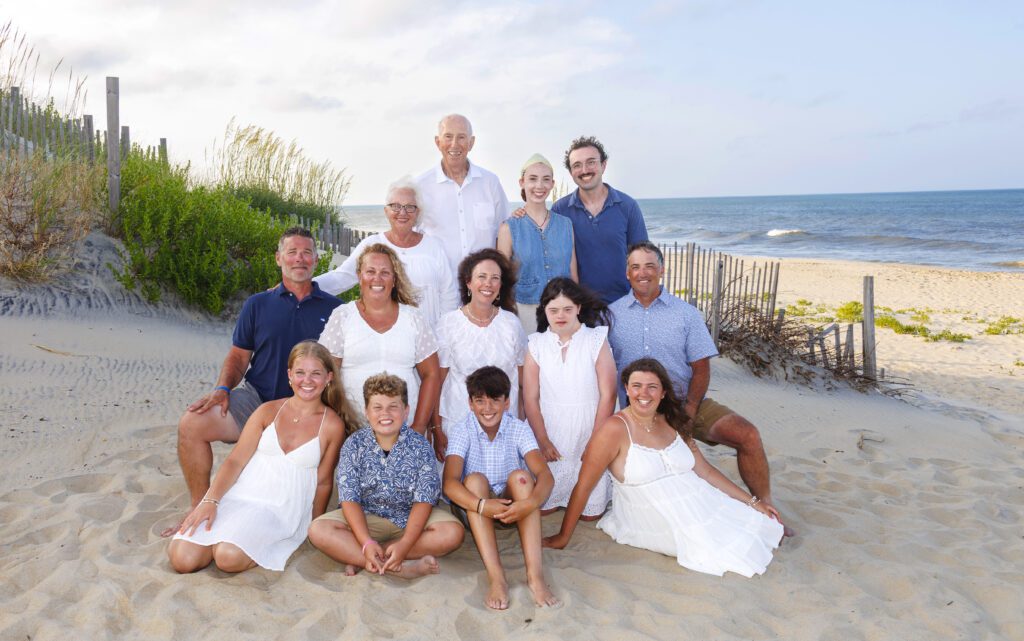 Swan Beach Outer Banks family photography dunes